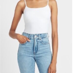 NWOT Express Best Loved Cami Bra in White Size XS